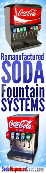 Remanufactured Soda Fountain Machines and Soda Dispenser Systems